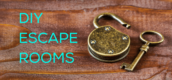 Escape Room lock and key