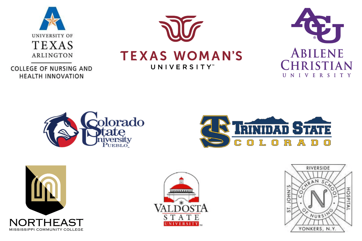 UTA, TWU, ACU, CSUP, TSC, NEMCC, VSU, CSON